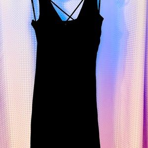 Black Marciano designer mini dress